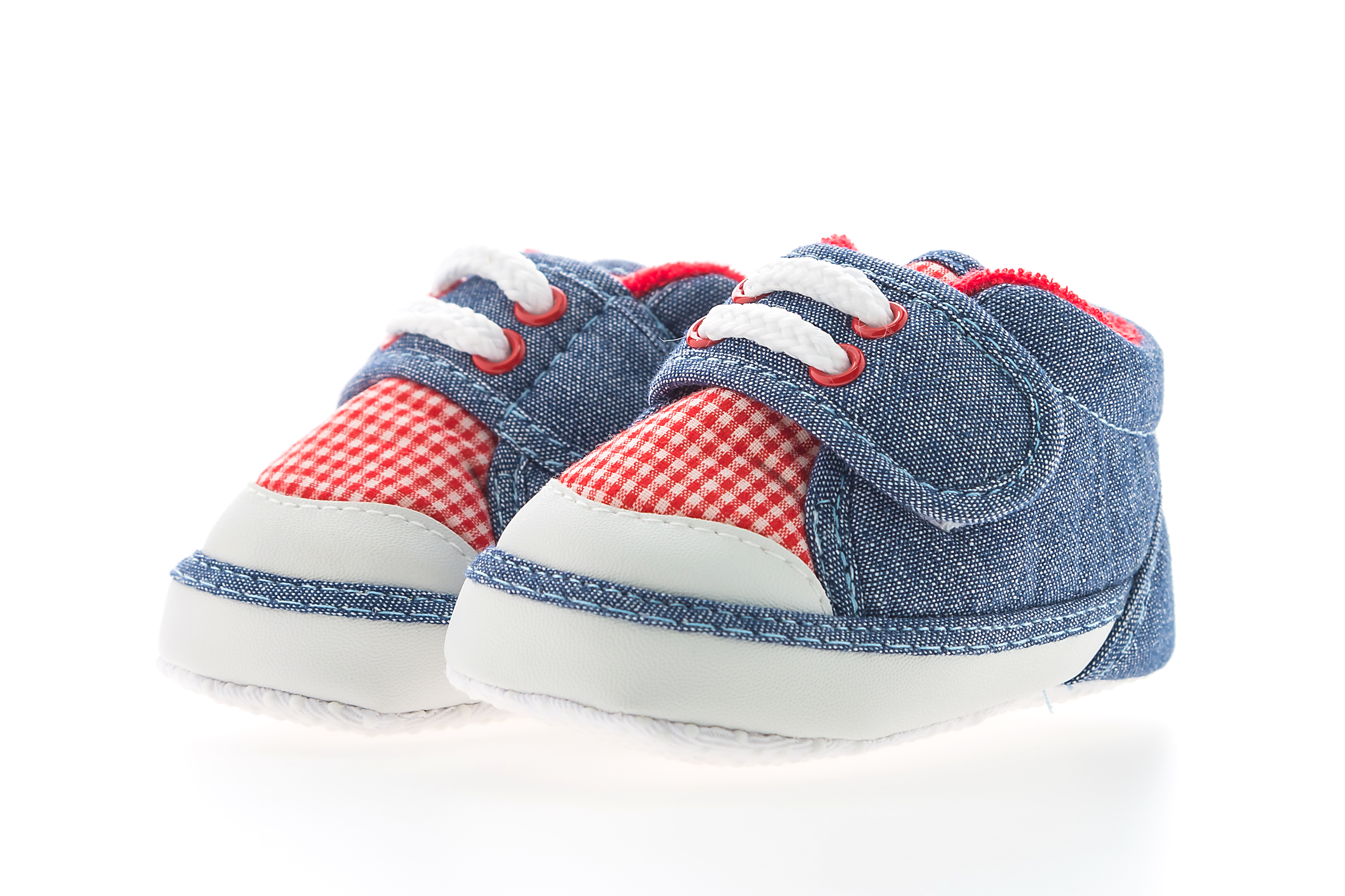 baby boy lace-up denim shoes